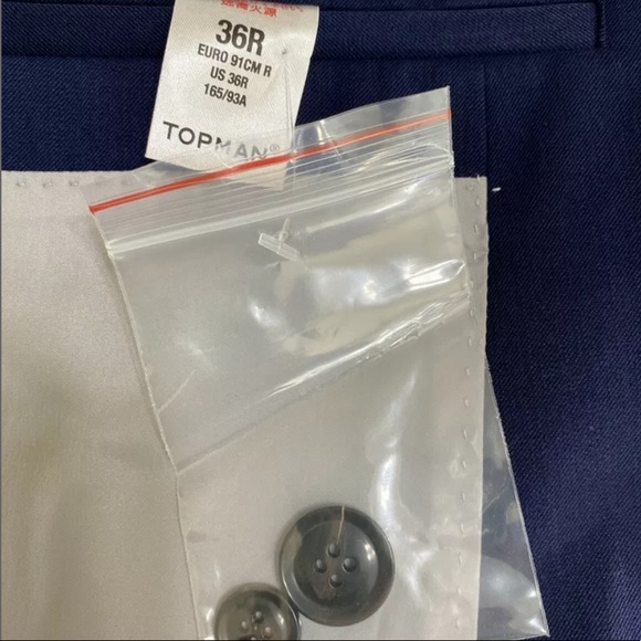 Topman Ultra Muscle Fit 36R Sport Coat Blazer NWT - Picture 11 of 12